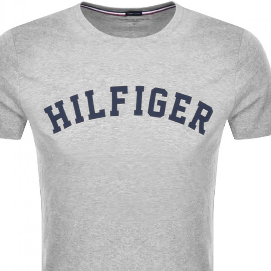 Alternative Image for ProductTommy Hilfiger Loungewear Logo T Shirt Grey2